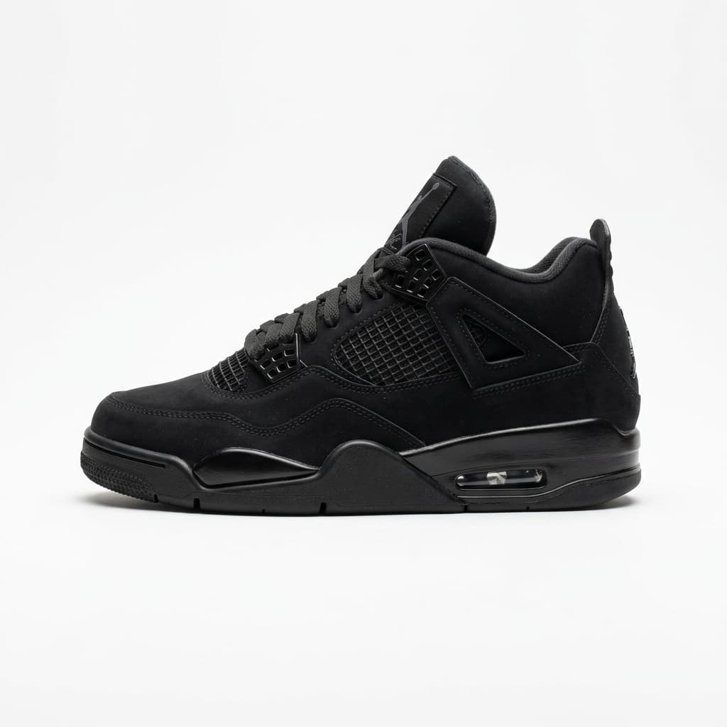 Jordan Retro 4 Black Cat — view 1