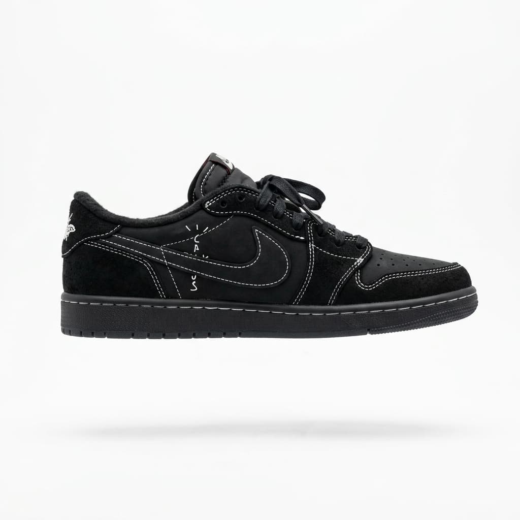 Jordan Retro Low OG Travis Scott Black Phantom — view 1