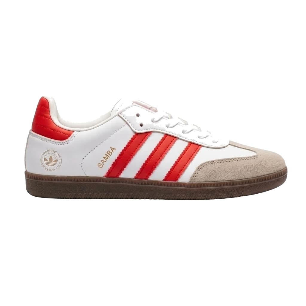 Adidas Samba OG Scarlet Red - Isolated Studio View