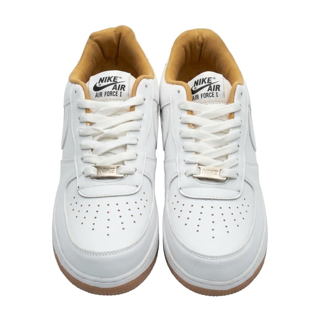 Nike Air Force 1 White Mustard Gum - Isolated Studio View